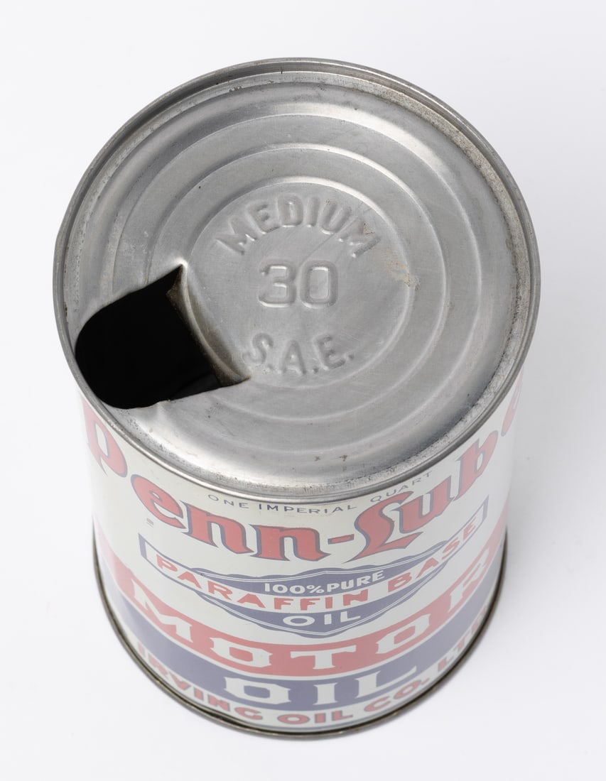 Penn-Lube Motor Oil Imperial Quart Can - 5