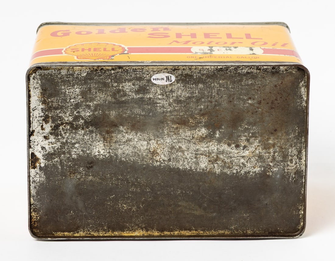 Golden Shell Motor Oil Imperial Gallon Tin - 6