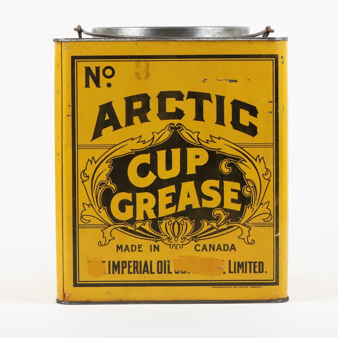Imperial Oil Company No. 3 Arctic Cup Grease 25 lb. Tin - 3