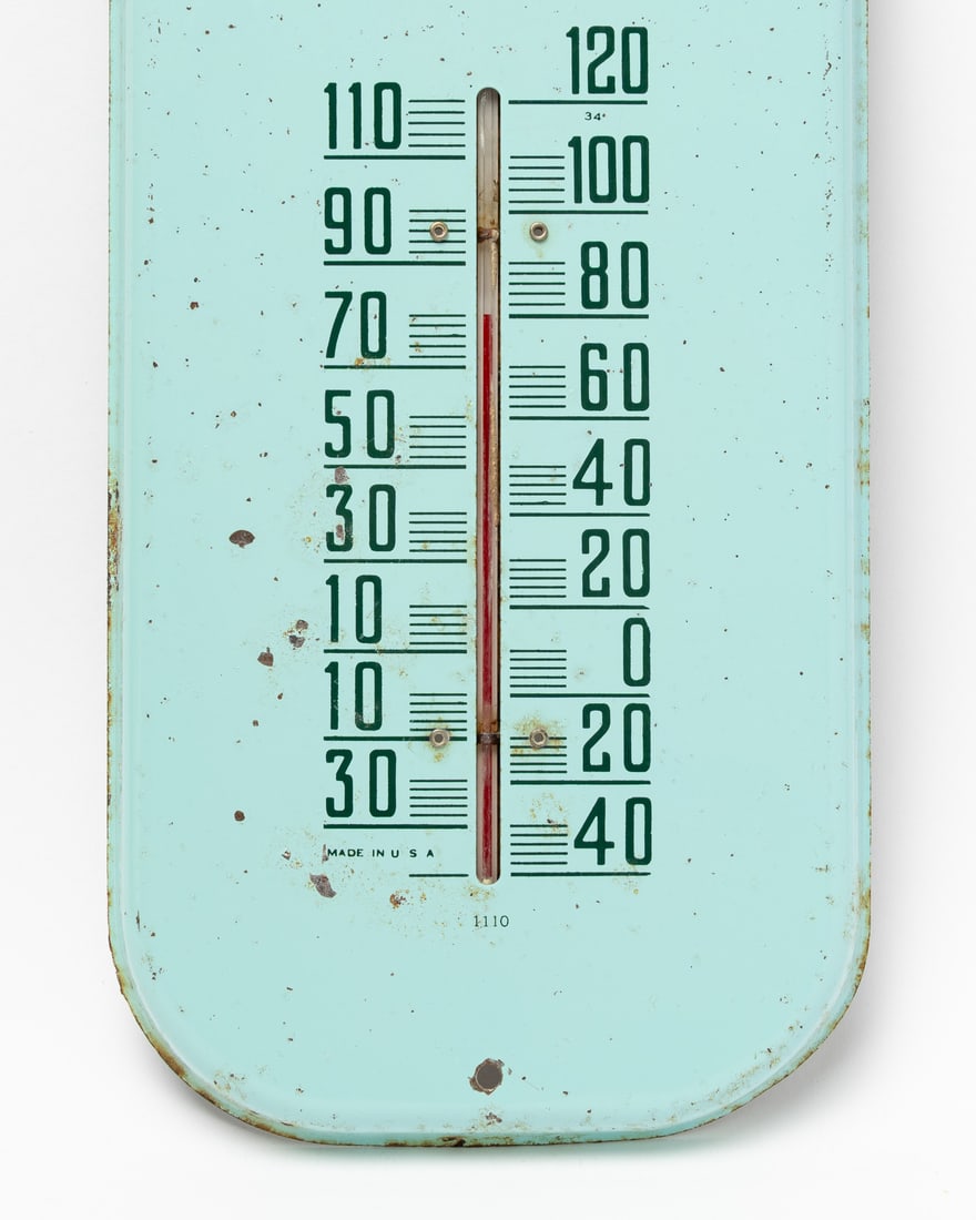 Orange Crush Bottle Cap Thermometer - 4