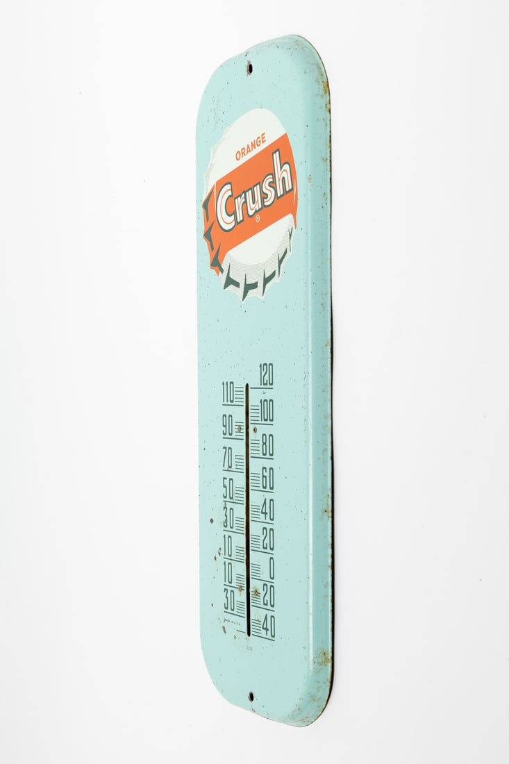 Orange Crush Bottle Cap Thermometer - 6