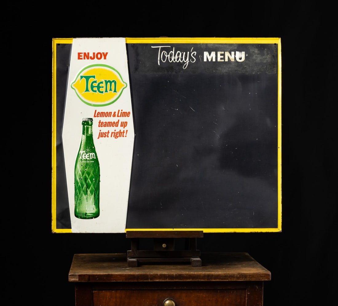 Teem Soda Menu Board - 2