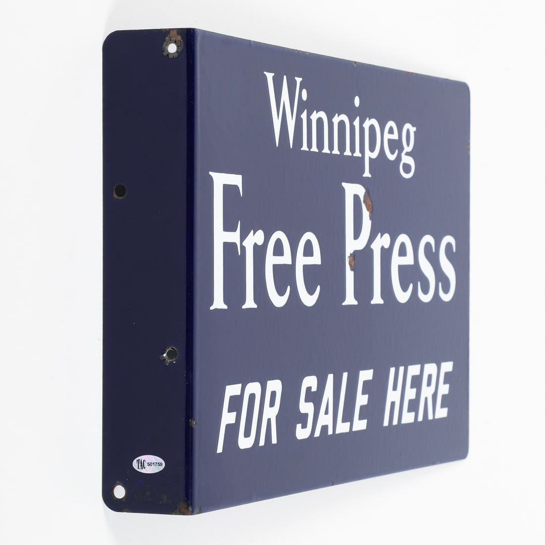 Winnipeg Free Press Flange Sign - 5