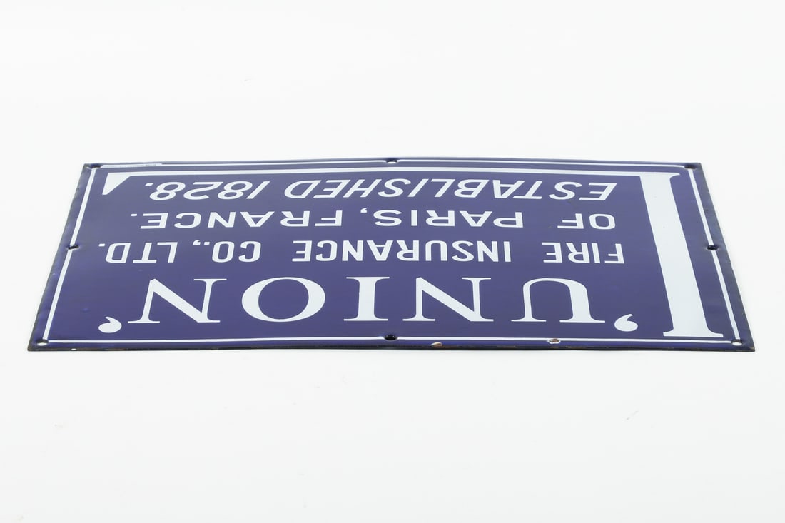 L'union' Fire Insurance Co. Sign - 7