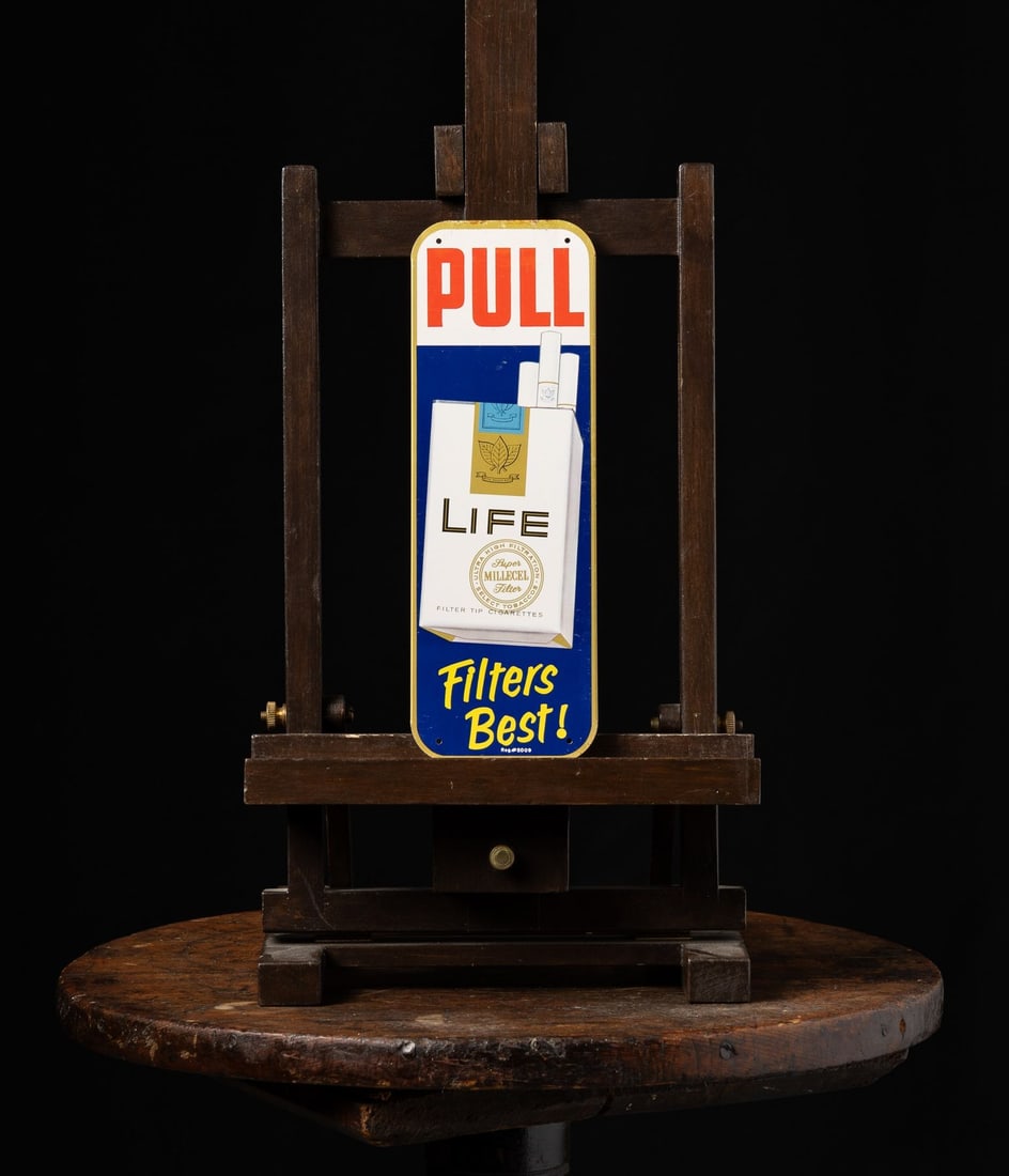 LIFE Cigarettes Door Sign - 2
