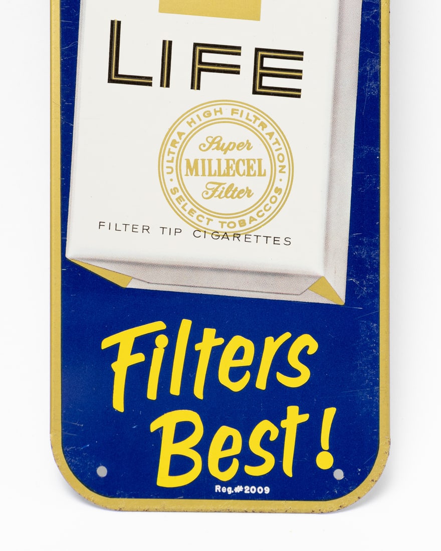 LIFE Cigarettes Door Sign - 4