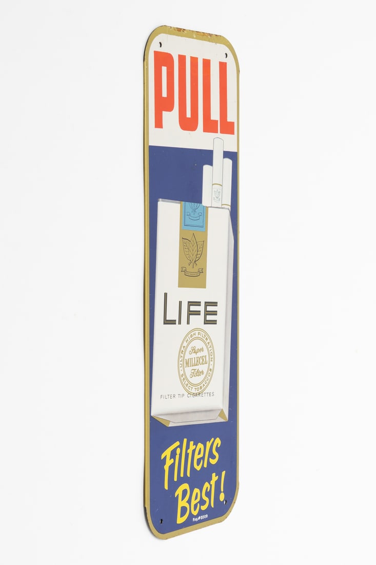 LIFE Cigarettes Door Sign - 5