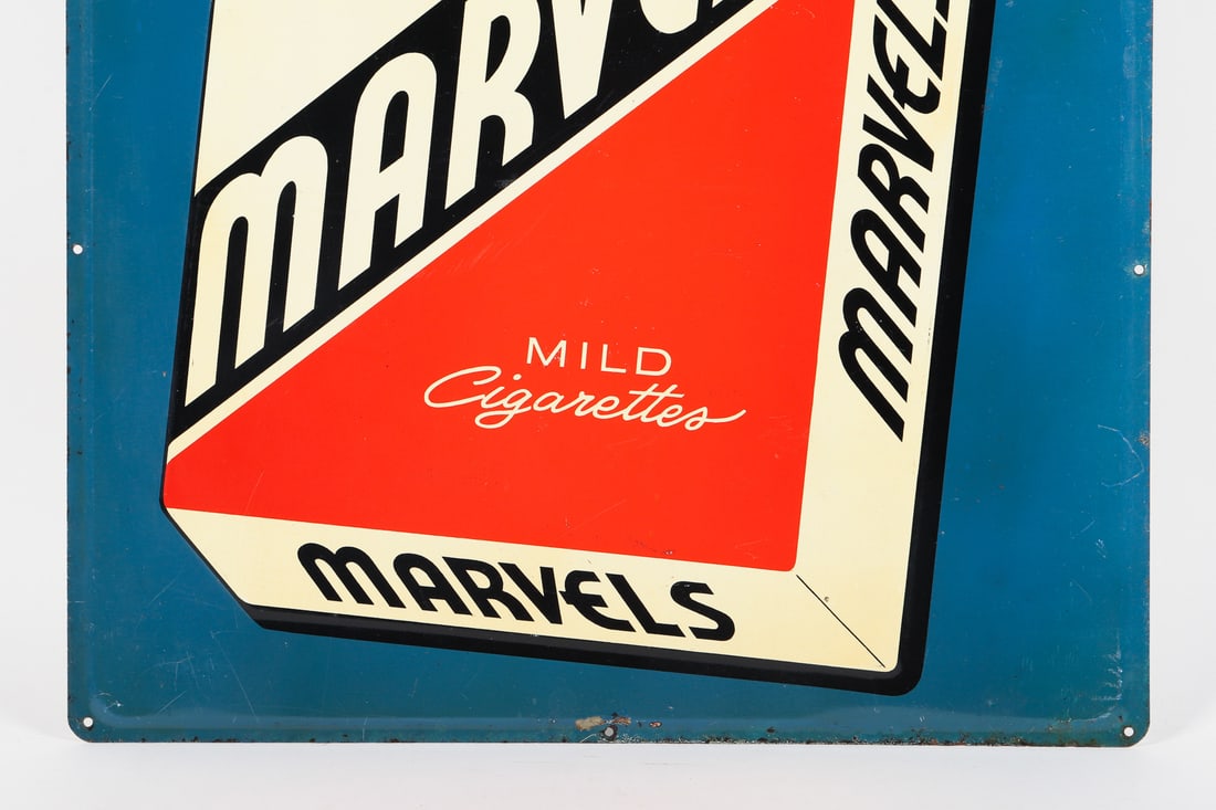 Marvels Cigarettes Sign - 4