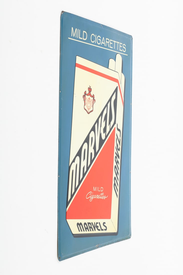 Marvels Cigarettes Sign - 6
