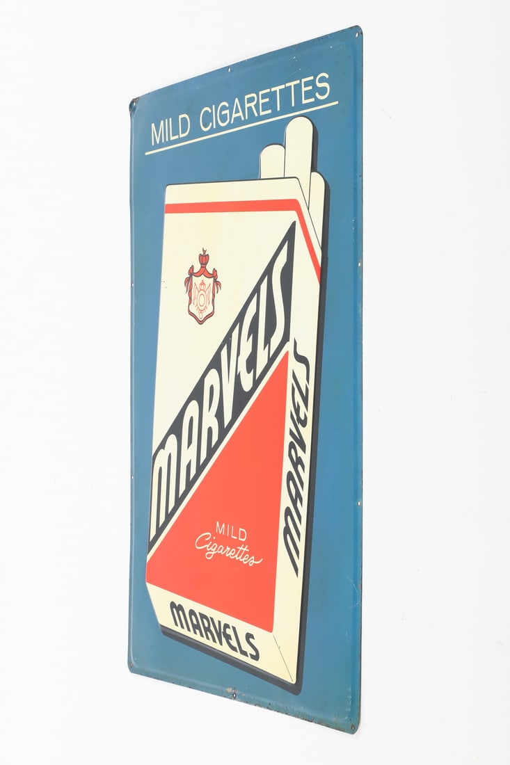 Marvels Cigarettes Sign - 7