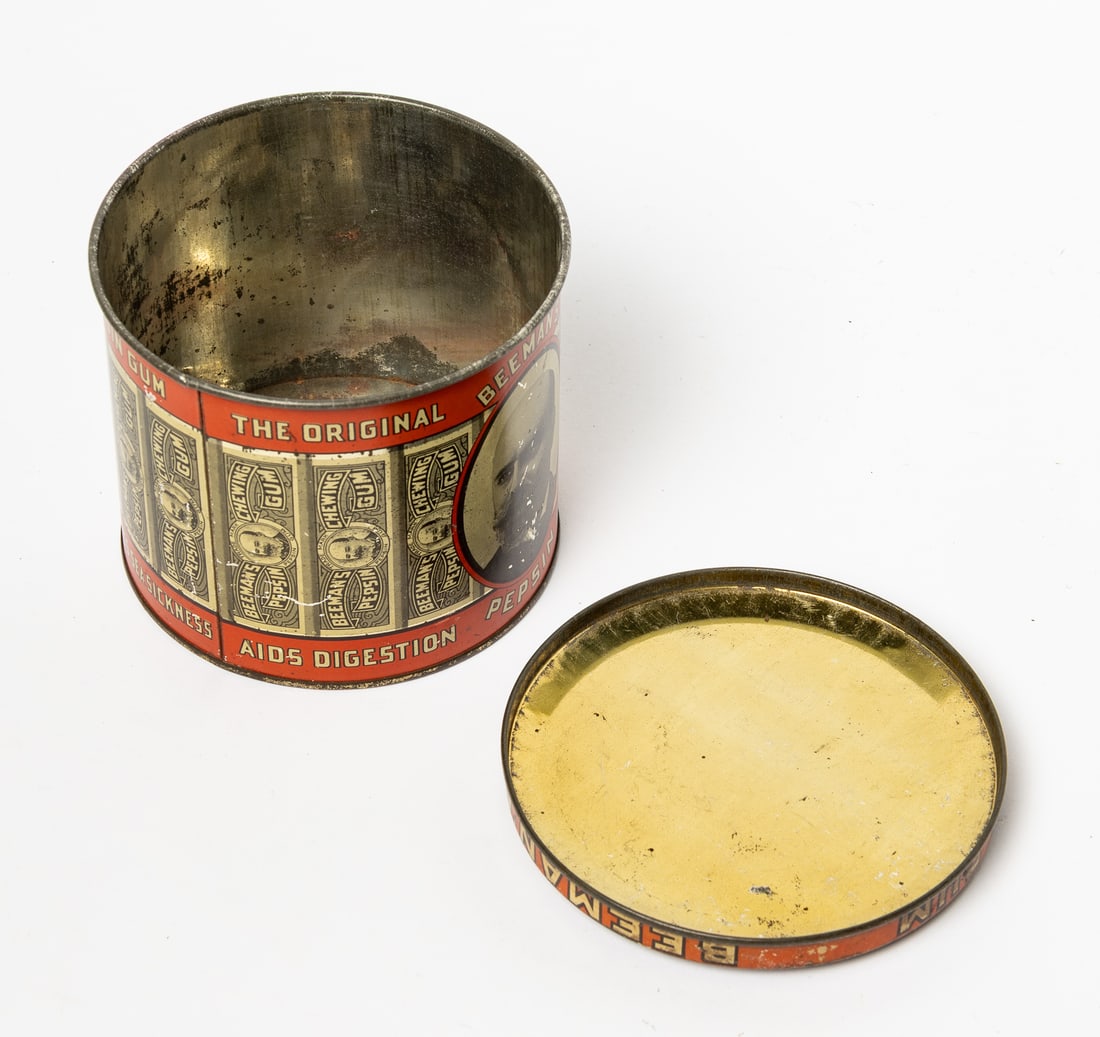 Beeman's Pepsin Gum Tin - 8
