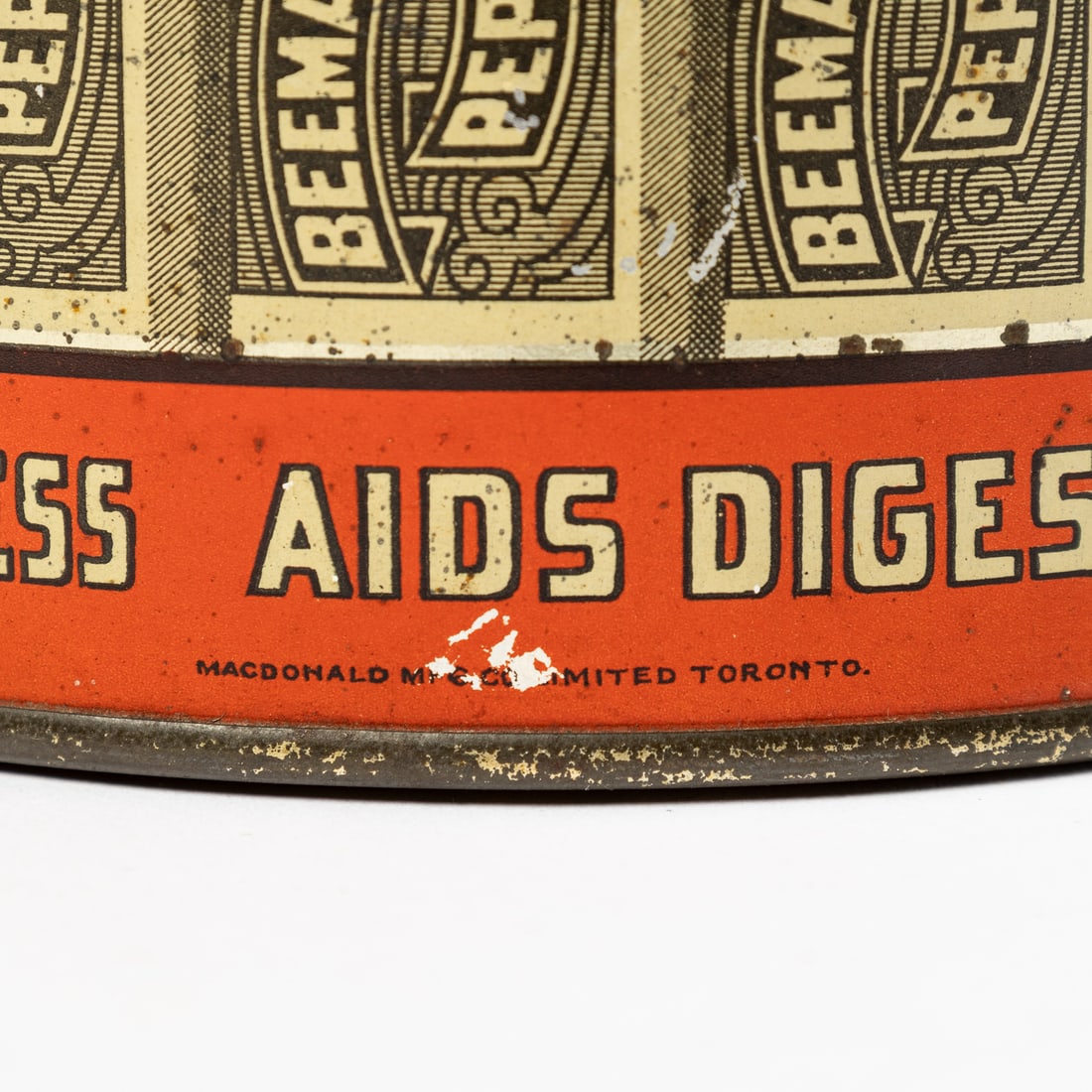 Beeman's Pepsin Gum Tin - 9