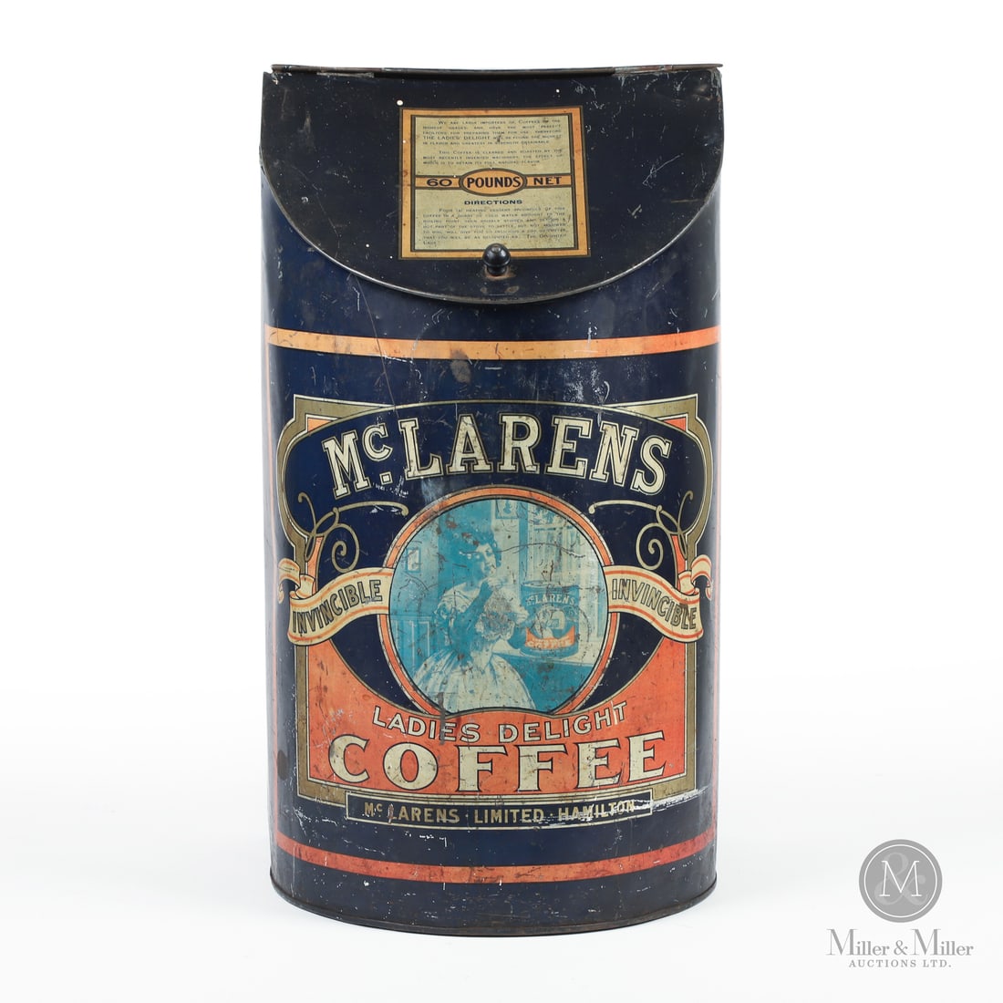 McLarens Coffee 60 lb. Tin (1 of 8)