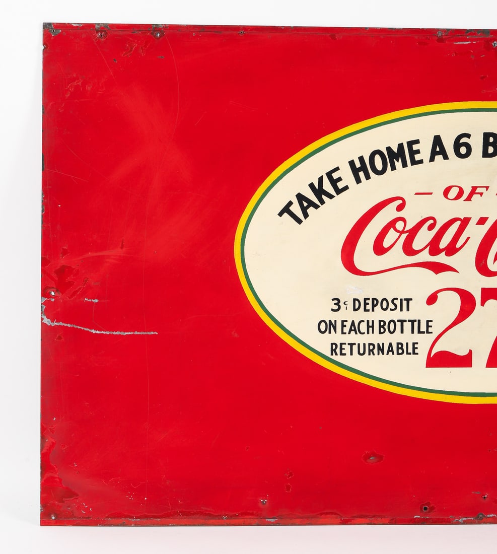Coca-Cola Cooler Panel Sign - 3
