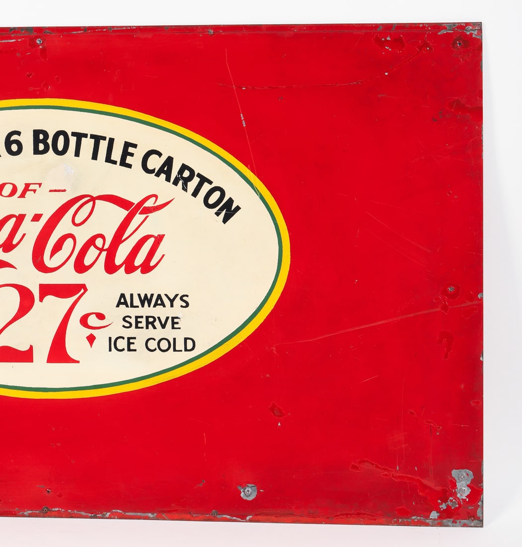 Coca-Cola Cooler Panel Sign - 4