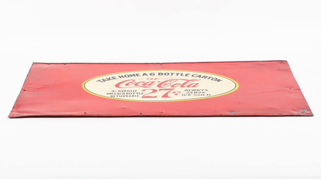Coca-Cola Cooler Panel Sign - 6