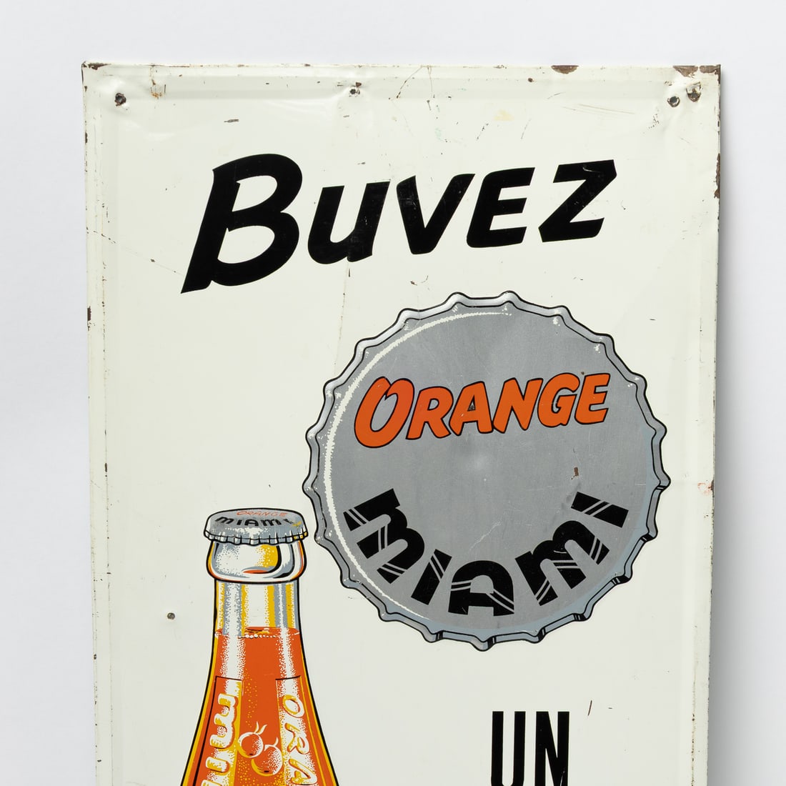 Buvez Orange Miami Sign - 3