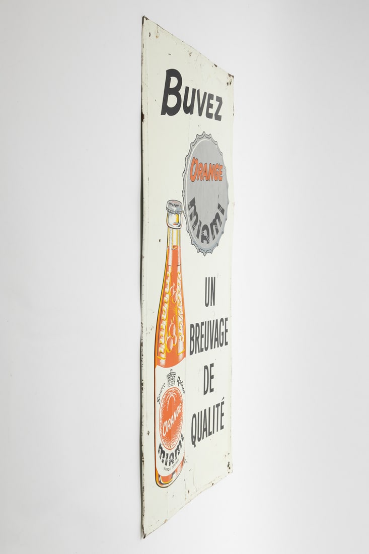 Buvez Orange Miami Sign - 5