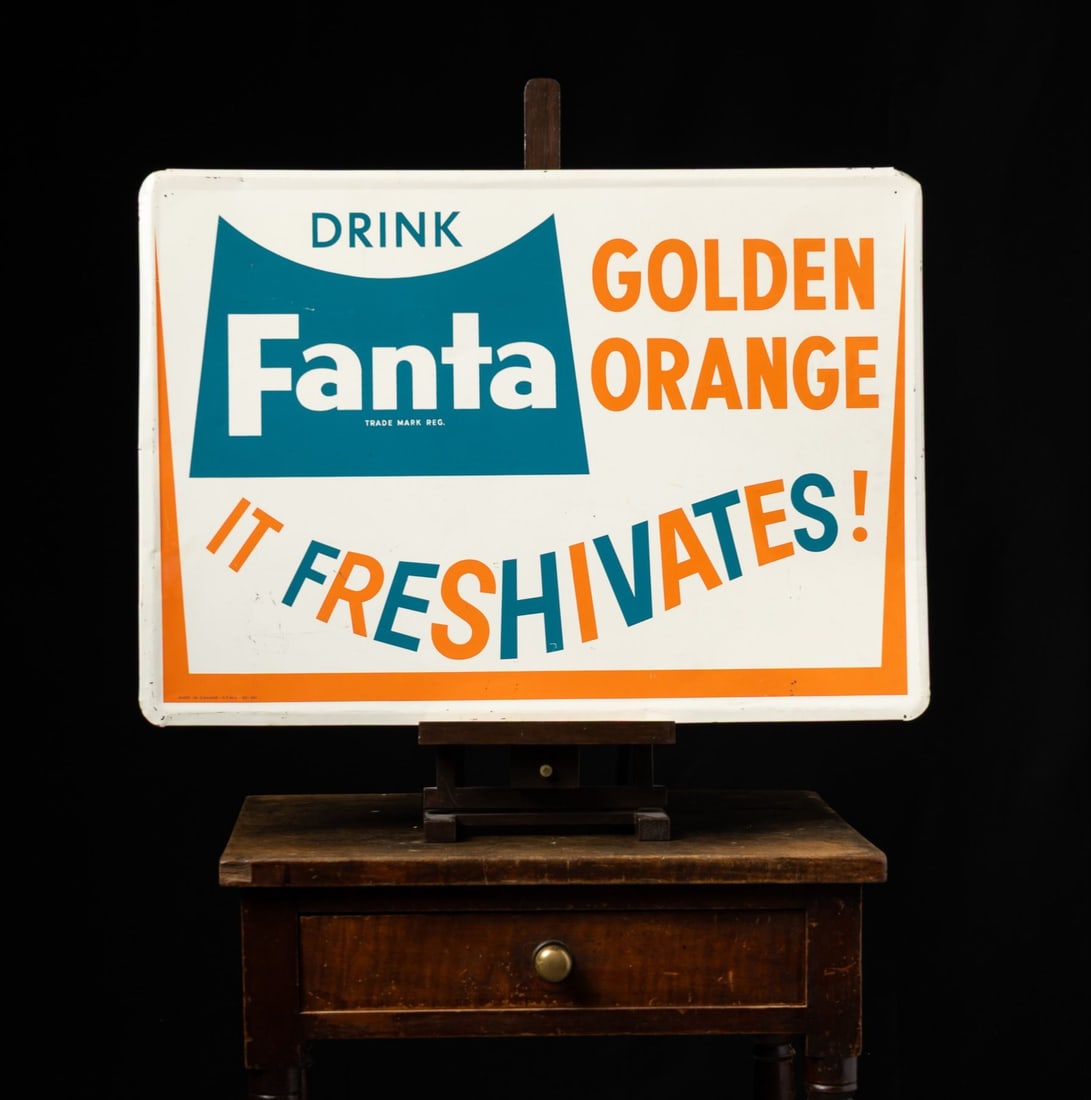 Fanta Golden Orange Sign - 2