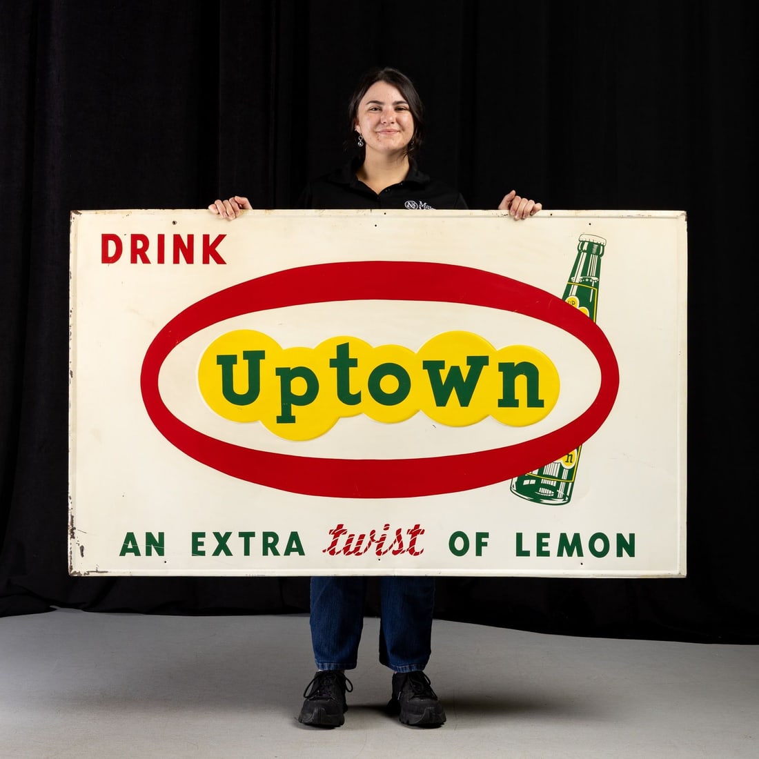 Uptown An Extra Twist of Lemon Sign - 2