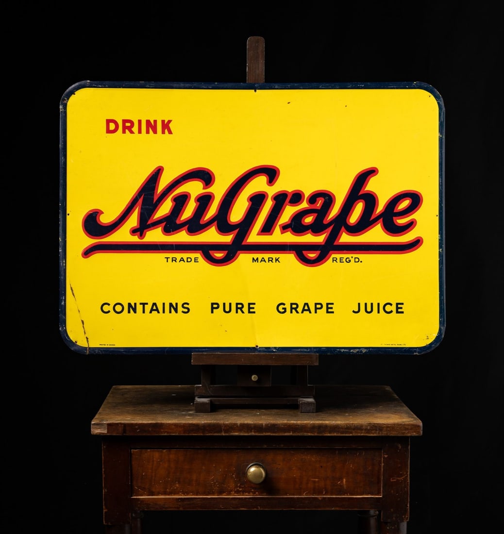 NuGrape Oversized Door Kick Sign - 2