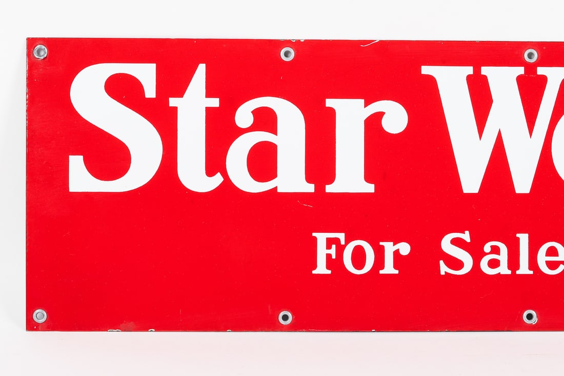Star Weekly Newspaper Door Kick Sign - 3