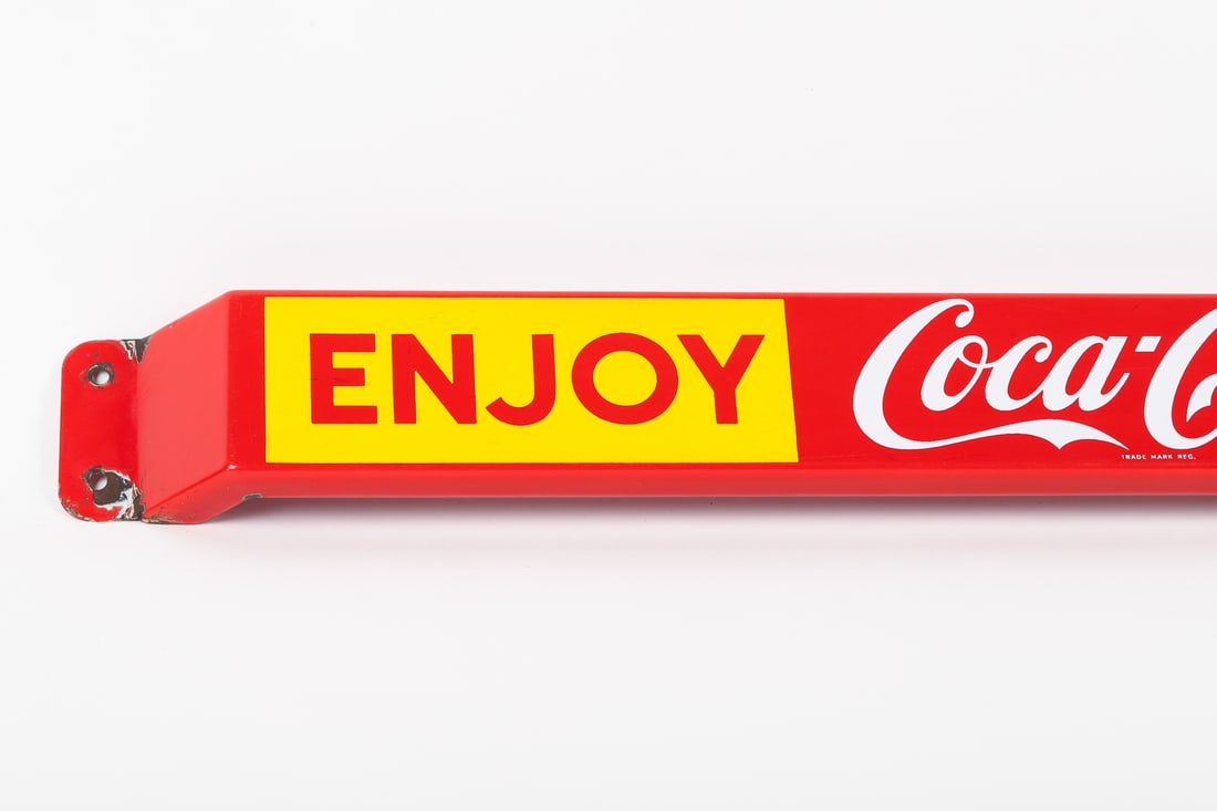 Coca-Cola Enjoy Here Door Push Bar - 3