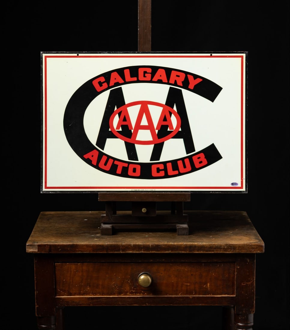 Calgary AAA Auto Club Sign - 2