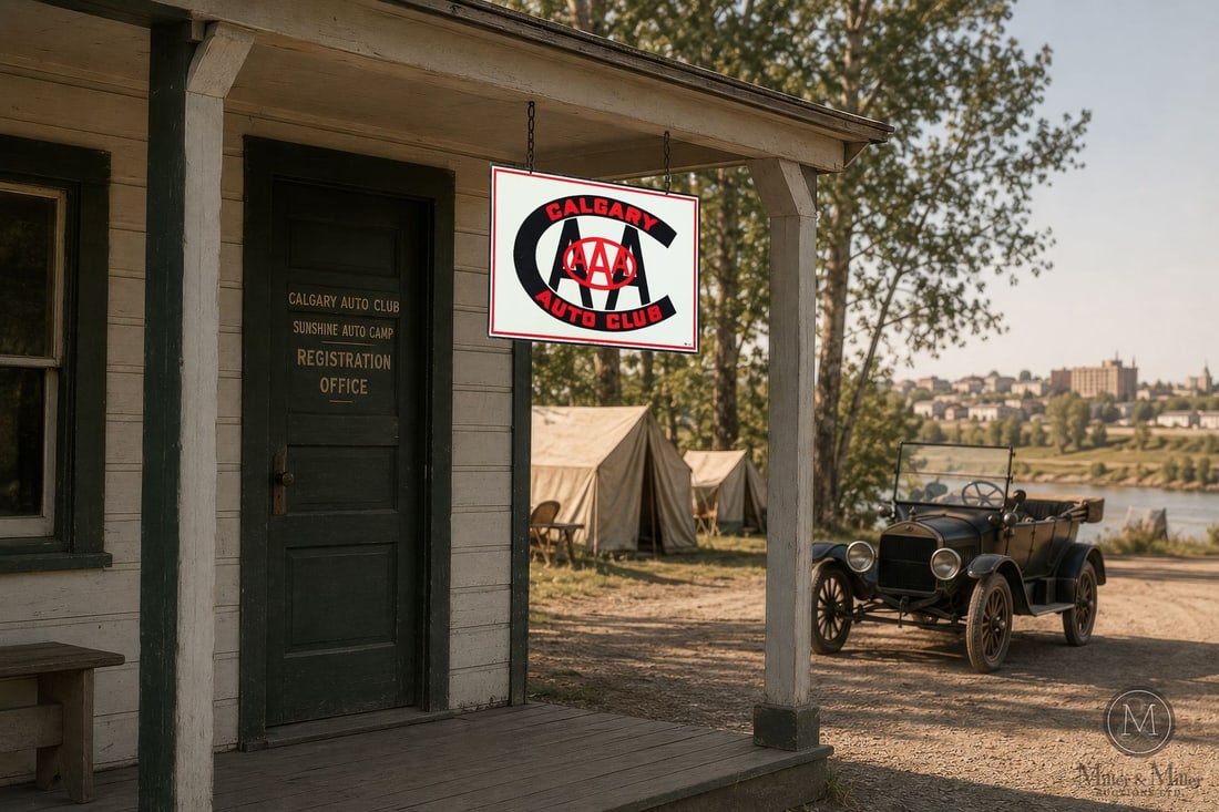 Calgary AAA Auto Club Sign - 3