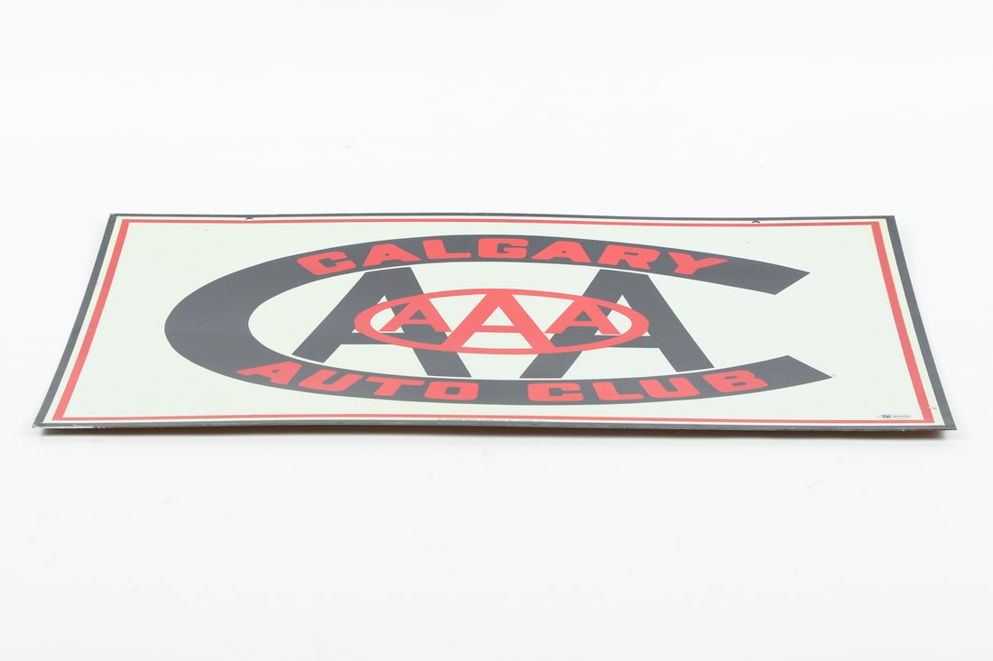 Calgary AAA Auto Club Sign - 6
