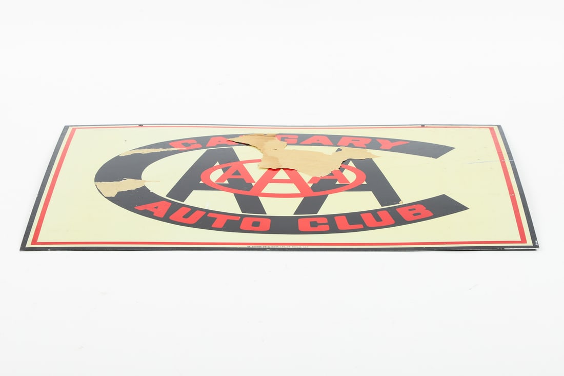 Calgary AAA Auto Club Sign - 7