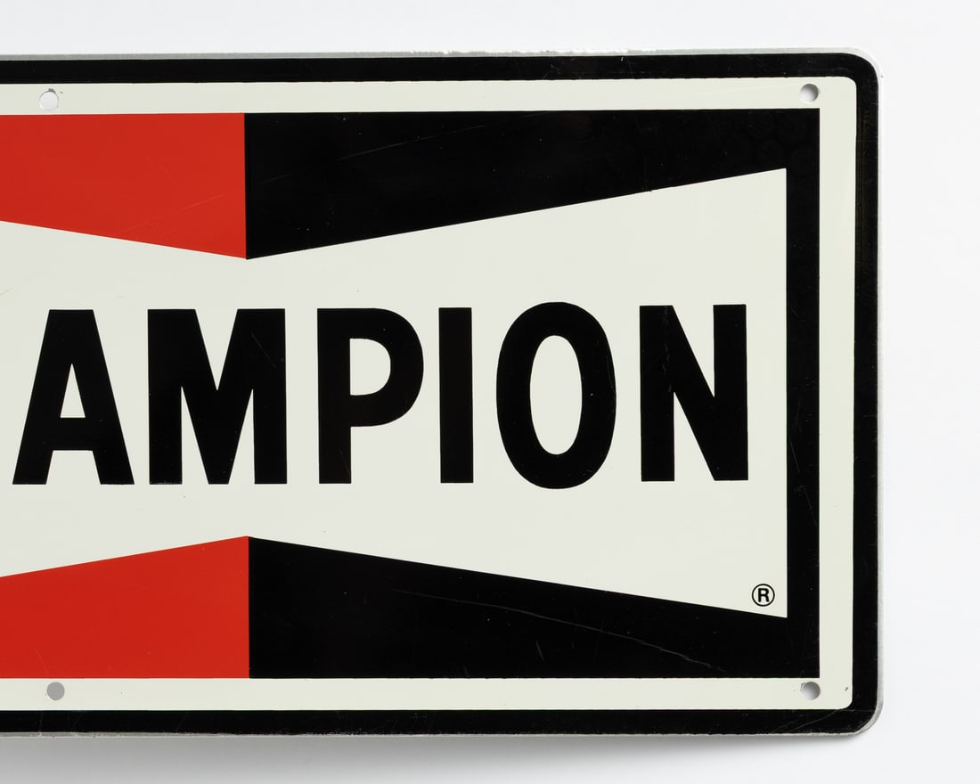 Champion Spark Plugs Sign - 4