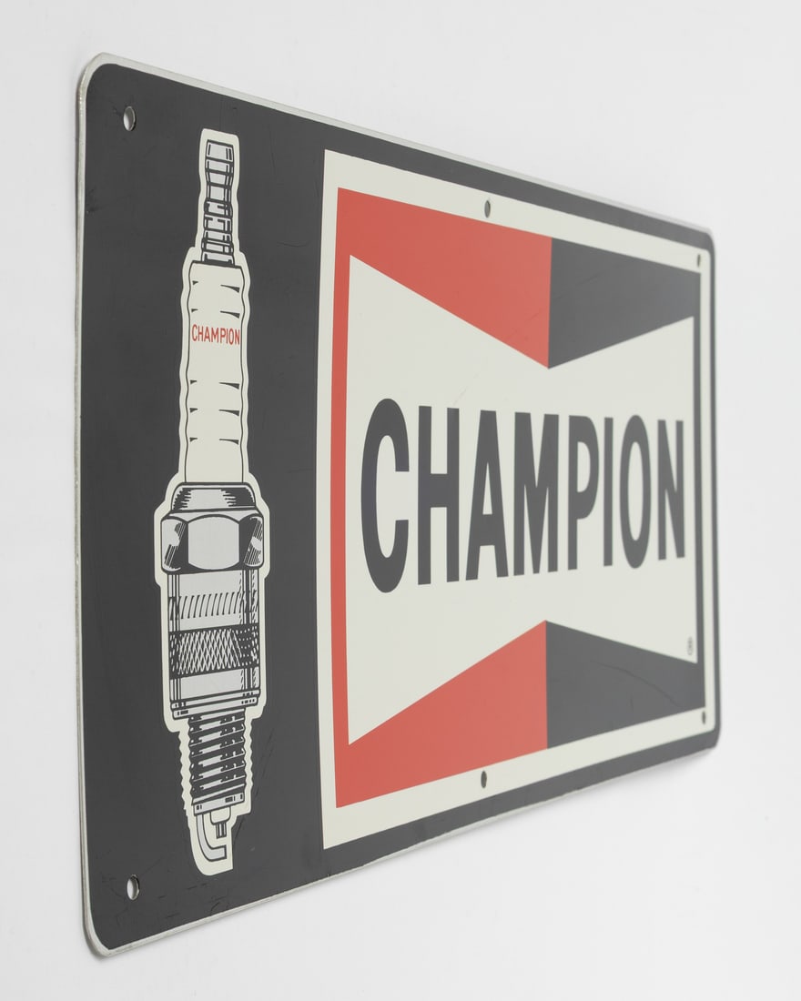 Champion Spark Plugs Sign - 5