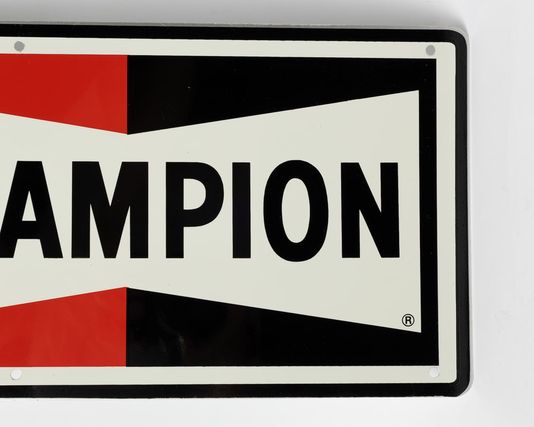Champion Spark Plugs Sign - 4