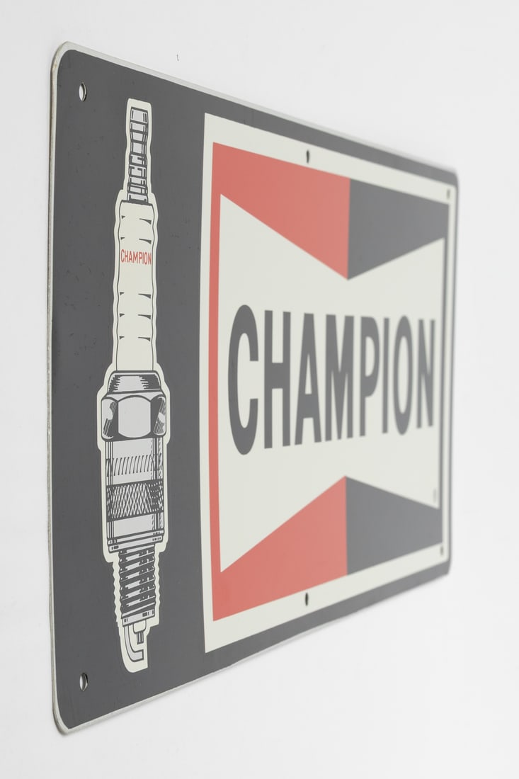 Champion Spark Plugs Sign - 5