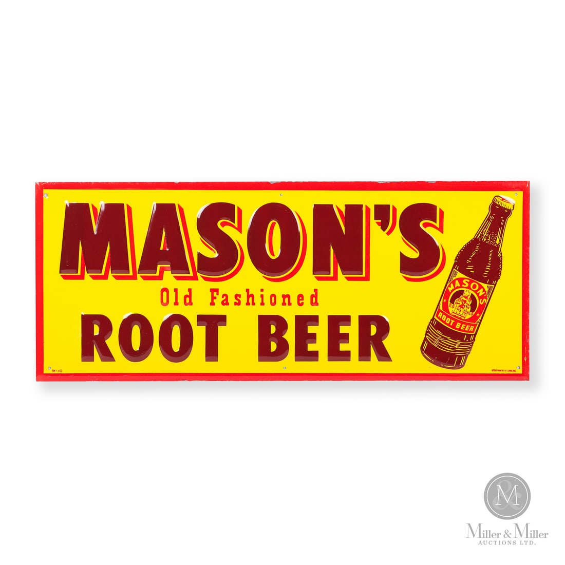 Mason's Root Beer Door Kick Sign (1 of 8)