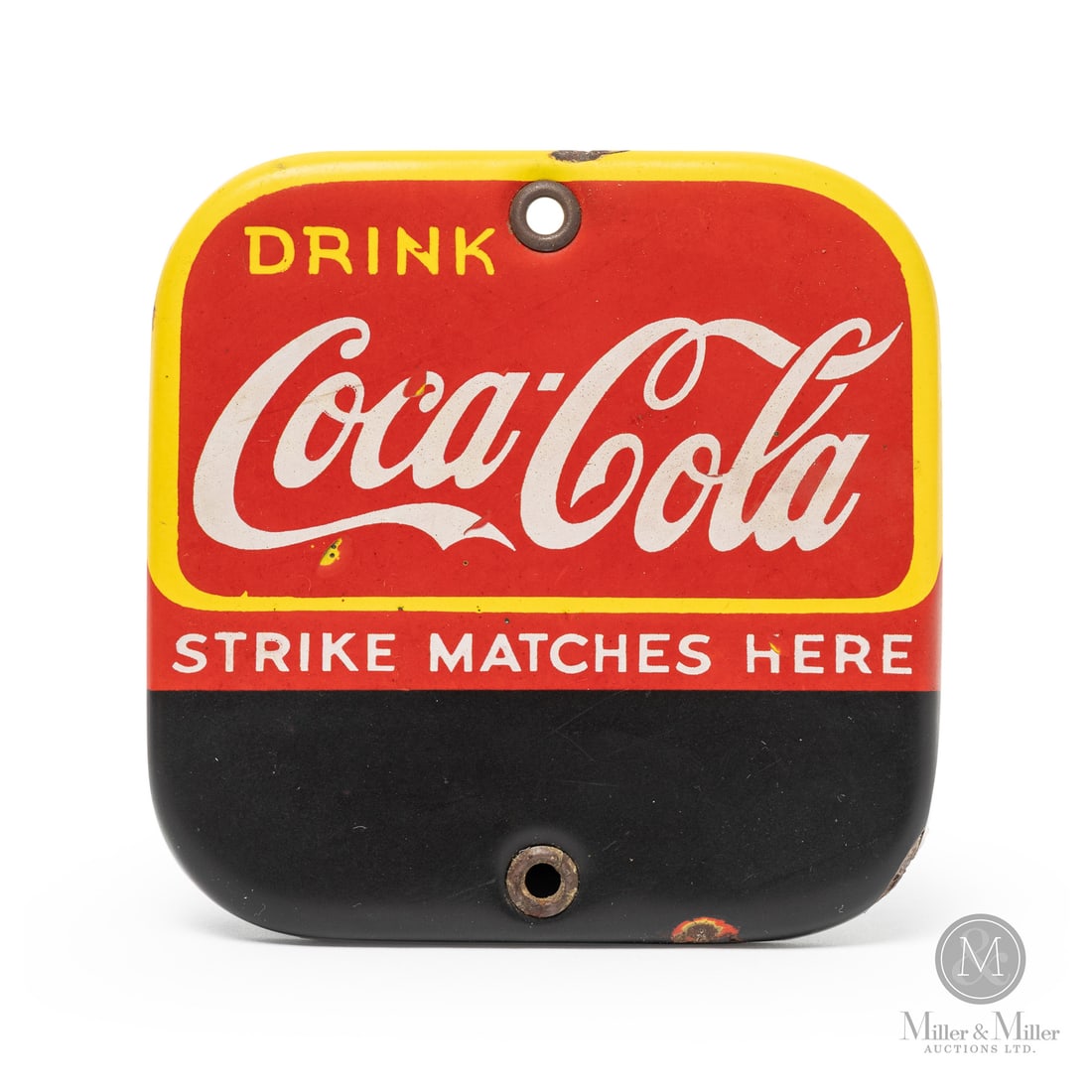 Drink Coca-Cola Match Strike Sign (1 of 5)