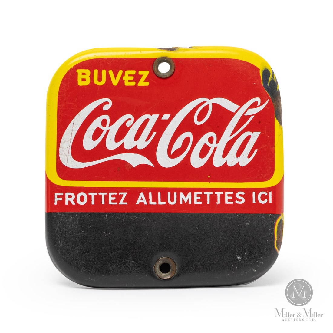 Buvez Coca-Cola Match Strike Sign (1 of 5)