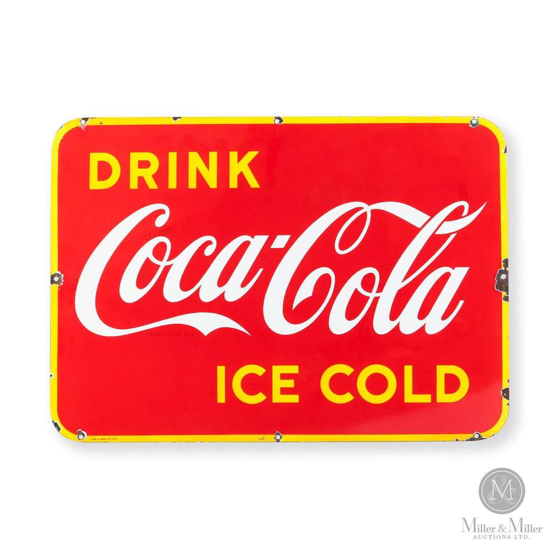 Coca-Cola Oversized Door Kick Sign (1 of 7)