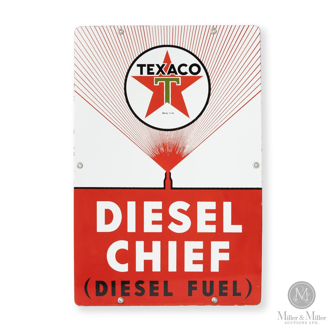 Texaco Diesel Chief Pump Sign (1 of 6)