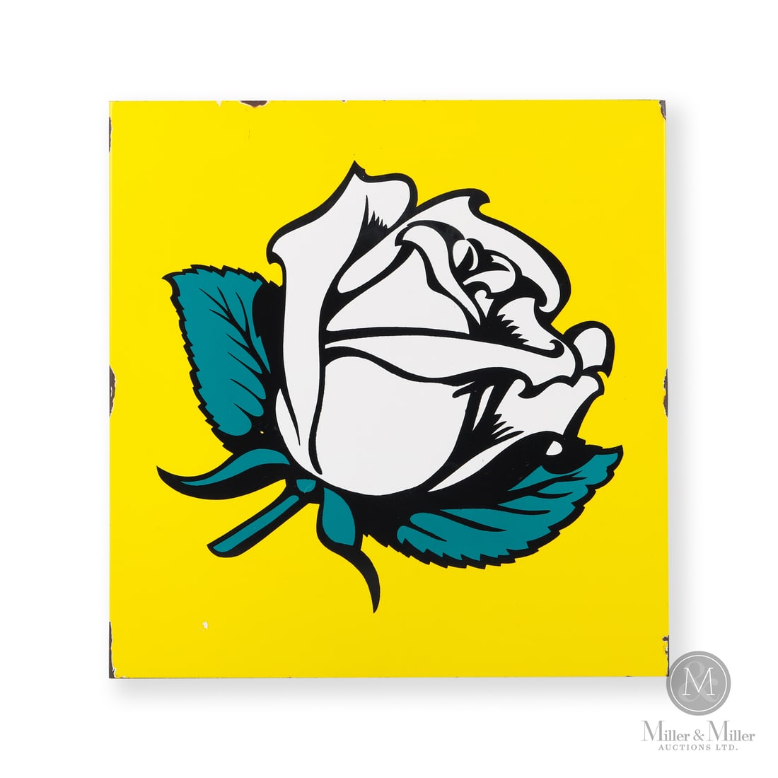 White Rose Gasoline Service Station Panel Sign (1 of 5)