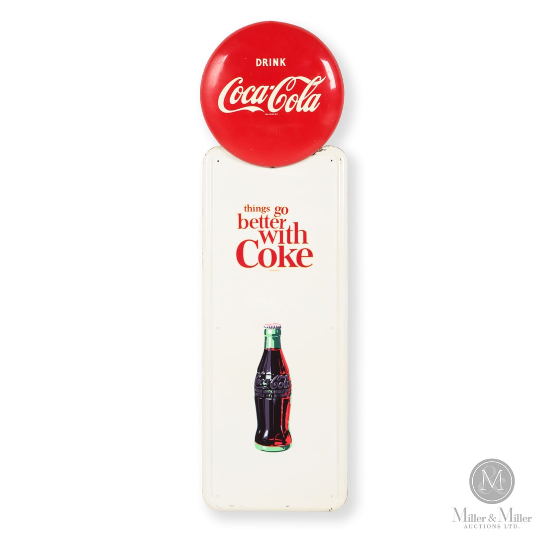 Coca-Cola Things Go Better With Coke Pilaster Sign (1 of 7)