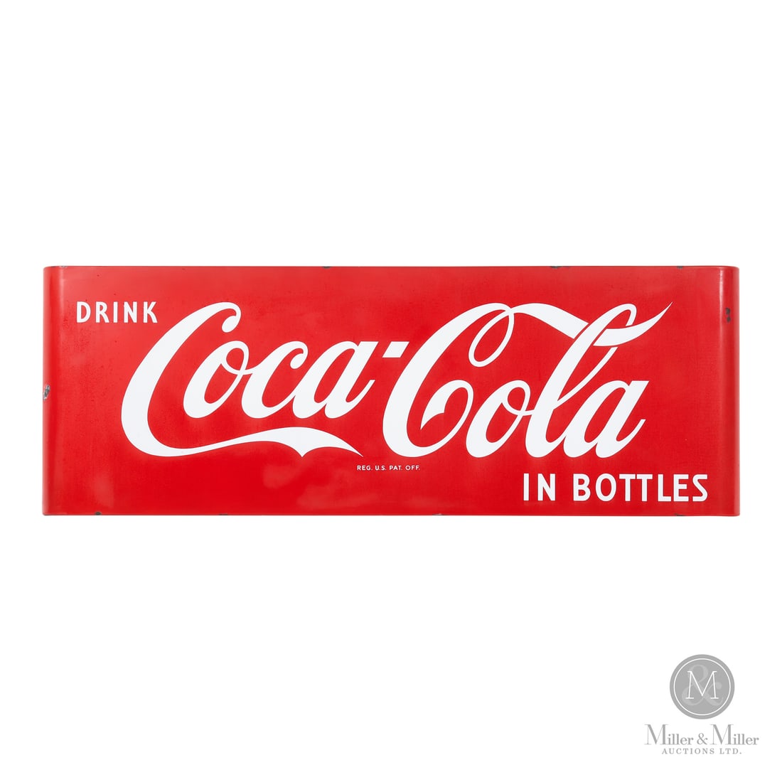 Drink Coca-Cola In Bottles Sled Sign (1 of 7)