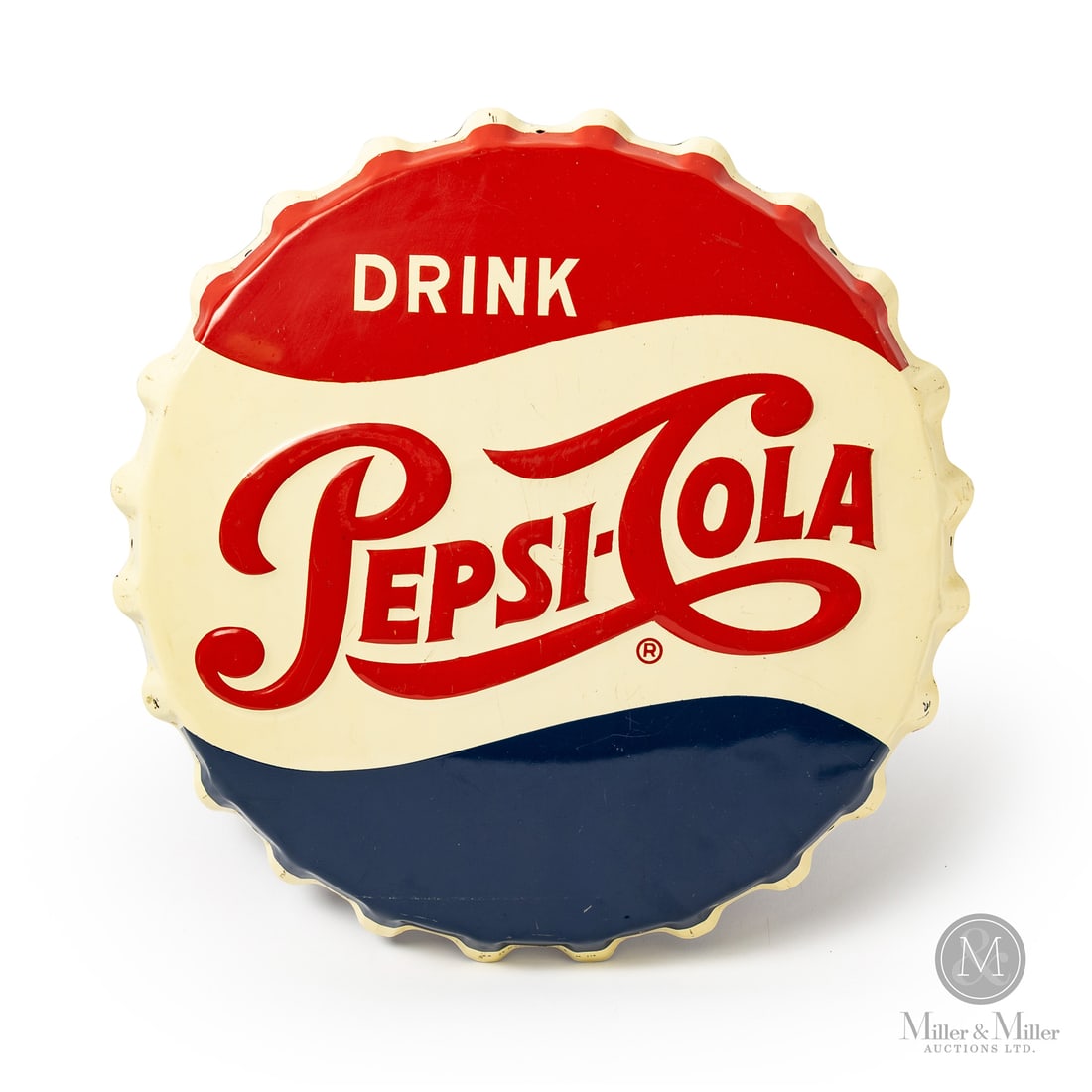 Pepsi-Cola Bottle Cap Sign (1 of 6)