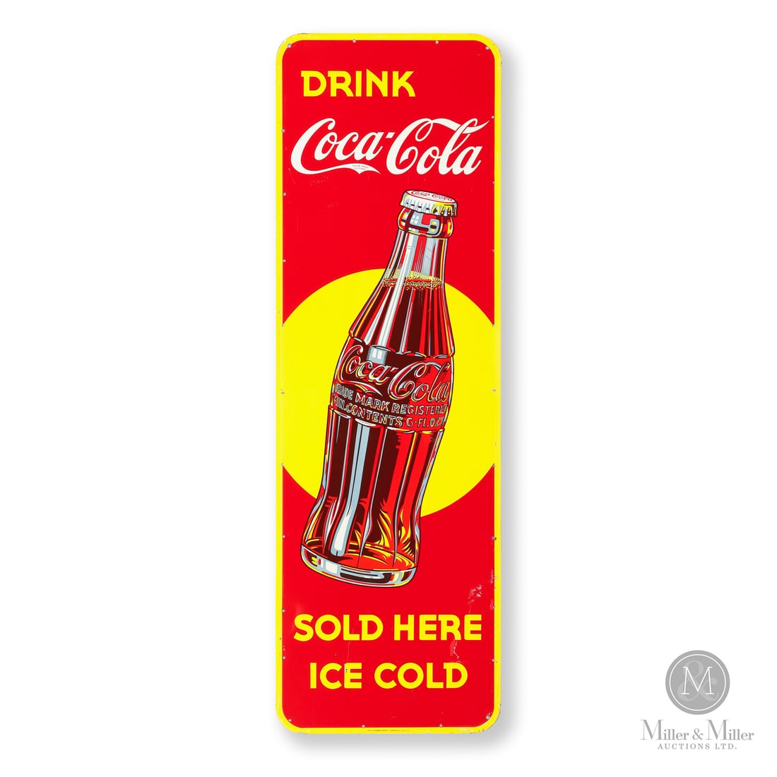 Coca-Cola Bottle in Sun Vertical Sign (1 of 9)