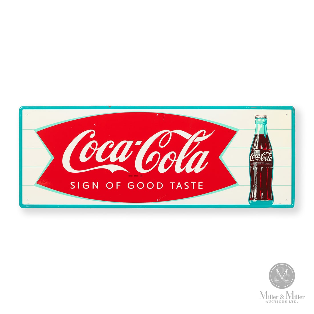 Coca-Cola Fishtail Door Kick Sign (1 of 8)