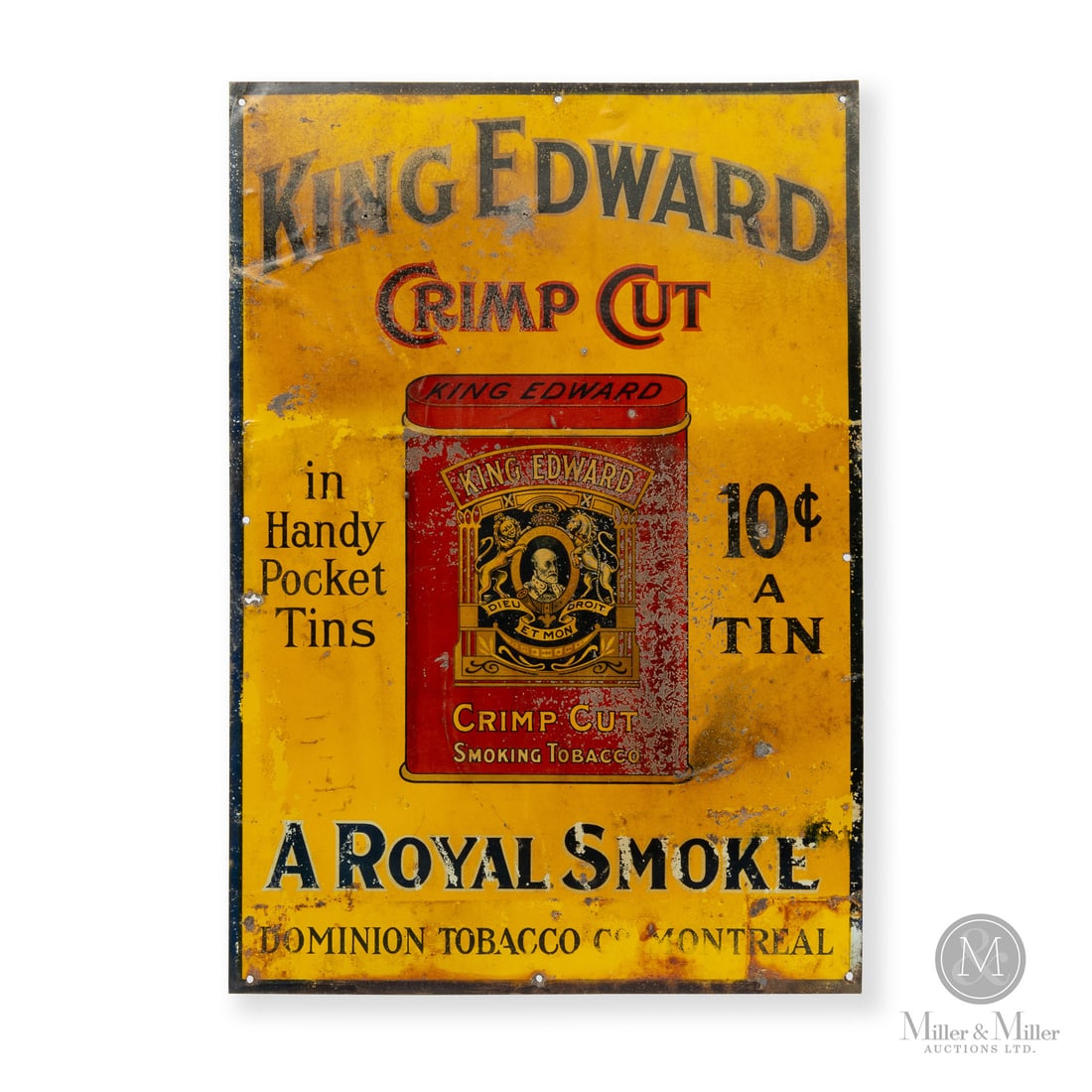 King Edward Tobacco A Royal Smoke Sign (1 of 7)