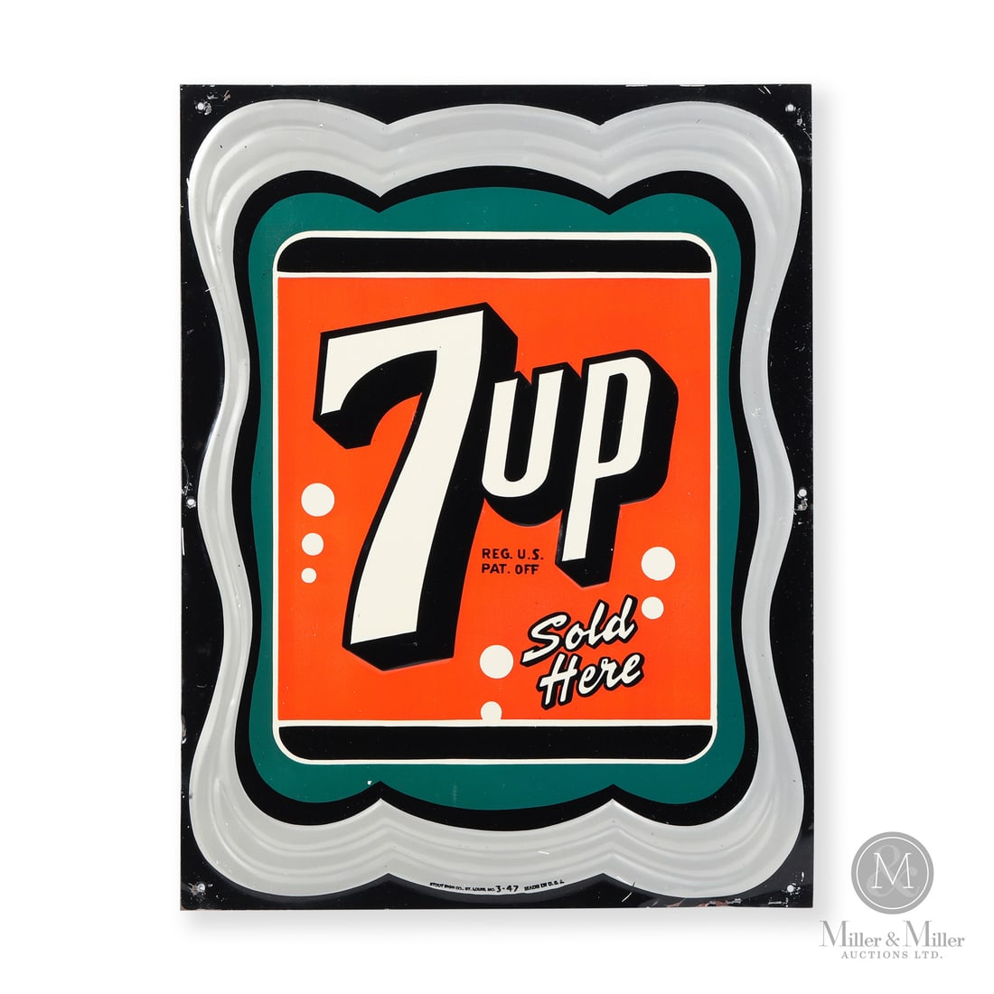 Seven-up Sold Here Sign (1 of 8)