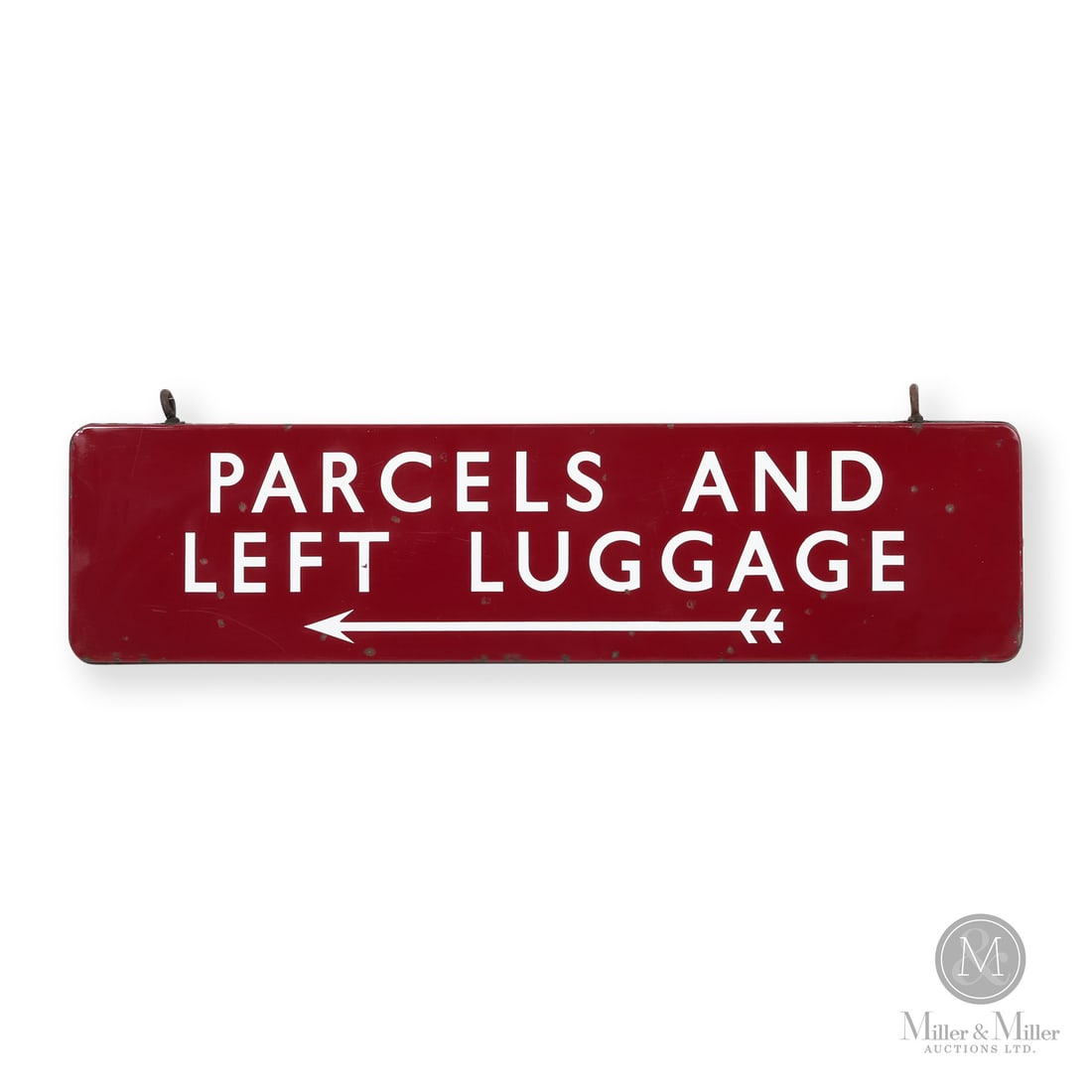 Parcels and Left Luggage Railway Directional Sign (1 of 6)