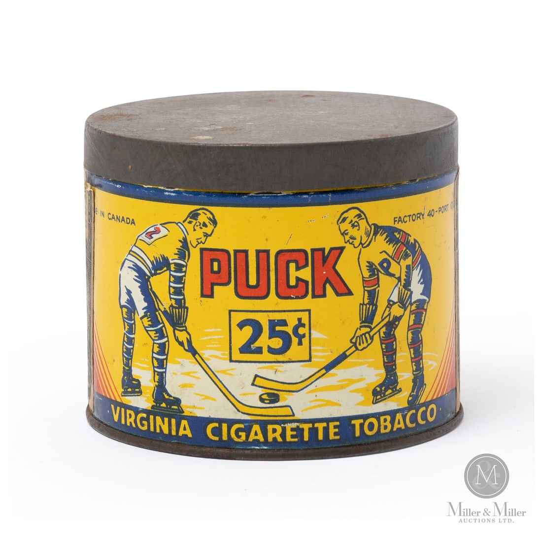 Puck 1/5 lb. Tobacco Tin (1 of 7)
